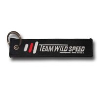 Picture of Keychain Team Wild Speed Cloth Embroidered on Both Sides