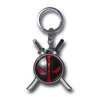 Picture of Keychain Dead Pool Zinc Alloy Metal - Multicolor
