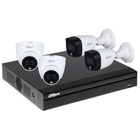 Picture of High Definition 4 Channel CCTV Camera Kit for Home, 1209CP-1209TLQP