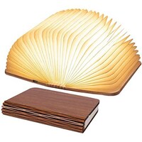 Picture of Vmax Wooden Book Light Novelty Folding Book Lamp 5W