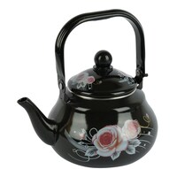 Picture of Longfei Enamel Cotted Kettle, 1.5L, Black