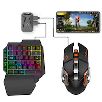 Picture of Nb Jumeiyp Mix Pro Pubg Controller Gaming Keyboard Mouse Converter, Combo Pack