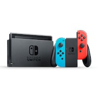 Picture of Nintendo Switch, 32GB, Neon Red & Blue
