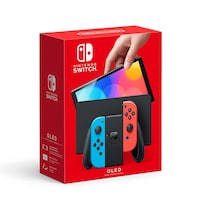 Picture of Nintendo Switch Oled Model Joy Con, Red & Blue