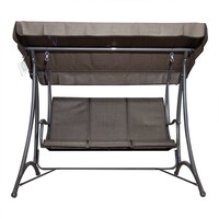 Picture of Al Mosada 3 Seater Swing with Tent, Brown