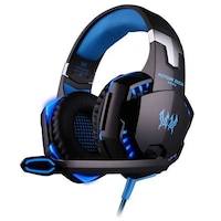 Picture of KOTION G2000 Gaming Stereo Bass Over Ear Headband Mic, Blue