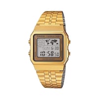 Picture of Casio Water Resistant Digital Watch For Men, 34 Mm, A500Wga-9Df, Gold