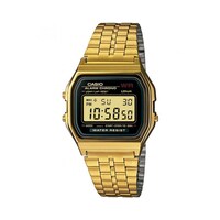 Picture of Casio Water Resistant Stainless Steel Digital Watch, 37Mm, A159Wg, Gold