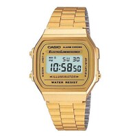 Picture of Casio Water Resistant Stainless Steel Digital Watch, 36Mm, A168Wg-9, Gold