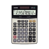 Picture of Casio Dj-220D Plus 12-Digit Financial Calculator, Beige/Black/Grey