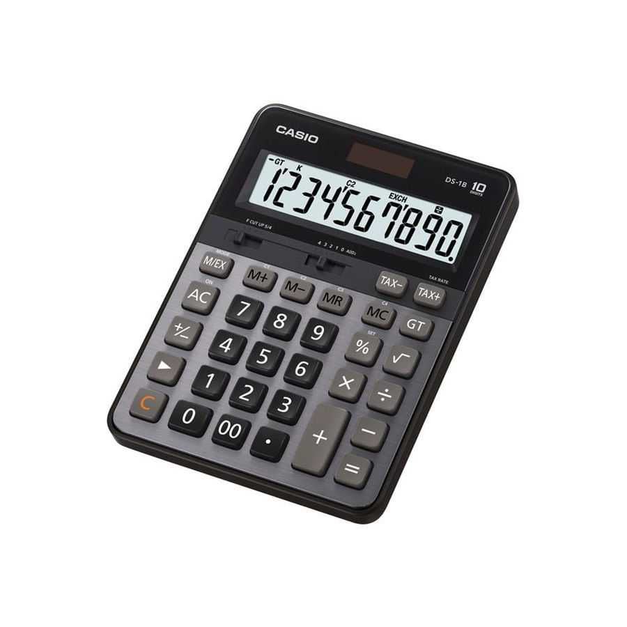 Shop Casio 16-Digit Office Calculator, DM-1600F-W-DP, Grey | Dragon Mart UAE