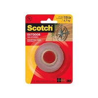 Picture of Scotch Brite Outdoor Mounting Tape, Clear
