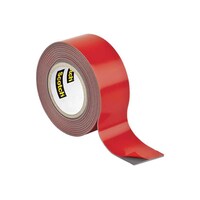 Picture of 3M Scotch Outdoor Mounting Tape, Red