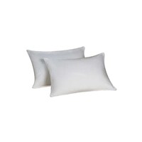 Picture of Comfy Anti Allergy Soft Touch Rectangular Pillows Set, White, 45X75