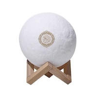 Picture of Led Touch Moon Lamp Quran Bluetooth Speaker, White