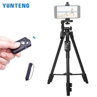 Picture of Portable Tripod Stand With Phone Holder Remote Shutter, Black, Vct-5208