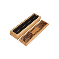 Picture of Boscage Wooden Incense Stick Burner Case, Brown, 23.8 X 5.8 X 4.5Cm