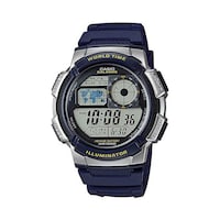 Picture of Casio Round Resin Digital Wrist Watch, Ae-1000W-2A, 48Mm, Blue