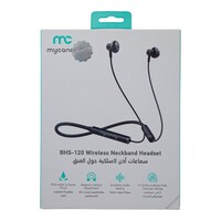 Picture of Mycandy Wireless Neckband Headset, Black, BHS-120