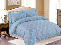 Picture of Fashion Collection Abstract Print King Size Duvet Cover, Set of 6 Pcs  - Grey