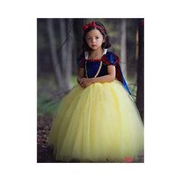Picture of Boyang Disney Snow White Dress with Cape, 7-8 years old