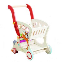 Picture of UKR Trolley Wooden, Multicolour