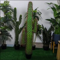Picture of Yatai Artificial Succulent Cactus Plant with Plastic Pot