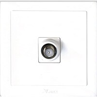 Picture of V-Max Brass Satellite Socket, Ivory