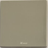 Picture of V-Max Stainless 3X3 Blank Plate, Ivory