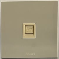 Picture of V-Max Telephone Socket, Golden Stainless