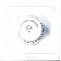 Picture of V-Max Dimmer Round Switch, Ivory