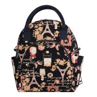 Picture of Waranya Hand Made Ladies Backpack, Navy Blue