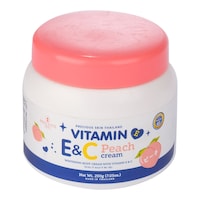 Picture of Vitamin E & C Whitening Peach Body Cream, 200g