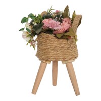 Picture of Le Bonheur Rope Flower Pot with Stand