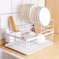Picture of 2 Layers Dish Drying Storage Rack
