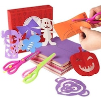 Picture of Nyganmelloz Fun Scissor Skills Activity Paper Cutting Set