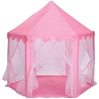 Picture of SKEIDO Portable Folding Princess Castle Play Tent, Pink