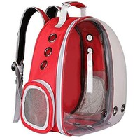 Picture of Breathable Pet Carrier Travel Backpack, Red