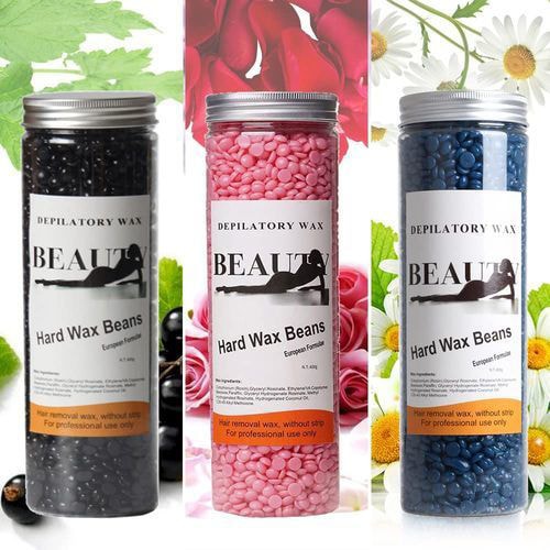 Shop Uae Jj Beauty Hard Depilatory Wax Beans, 400gm, Set of 3pcs | Dragon  Mart UAE