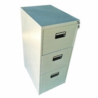 Picture of Al Mubarak 3 Layer Steel Office Drawer with Lock, WG-3, Grey