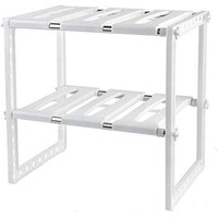 Picture of Green House 2 Tiers Frame Adjustable Kitchen Rack