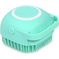 Picture of DGSY Silicone Body Scrubber Brush With Soap Dispenser Function, Green