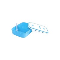 Picture of Royalford Air Tight Lunch Box, Blue & White