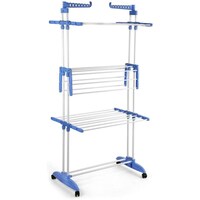Picture of Hexar Three Tier Movable Foldable Steel Cloth Drying Stand
