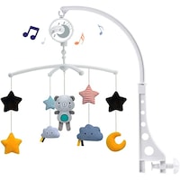 Picture of Musical Crib for Newborn Baby, Multicolor
