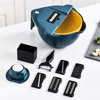 Picture of 9 in 1 Multifunction Vegetable Cutter with Drain Basket