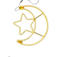 Ramadan Decoration For Home Lantern Shinny Star Crescent Moon Lantern  Ramadan Garland EID Decoration Home Happy Ramadan Mubarak Party Decor  Hanging Streamer Backdrop Banner (Gold) price in UAE,  UAE