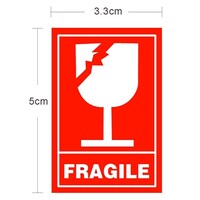 Picture of Giftex  Fragile Stickers, Set of 50 Pcs, 3.3 X 5 cm