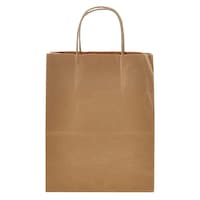 Picture of Giftex A5 Size Kraft Paper Bags, Set of 50 Pcs
