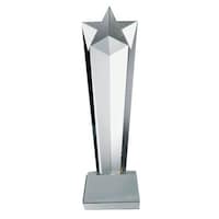 Picture of Giftex Star Design On Top Crystal Trophy Award